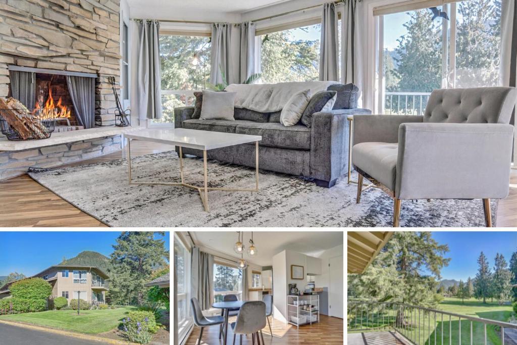 Ski-Mount Hood Charm-Welches,Golf And Ski Resort Condo,W&D, Wifi,Near Woods,Hiking,Fishing Mount Hood Village Ngoại thất bức ảnh